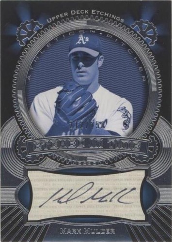 2004 Upper Deck Etchings - Mark Mulder #ET-MM