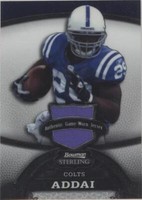 2008 Bowman Sterling Joseph Addai #68