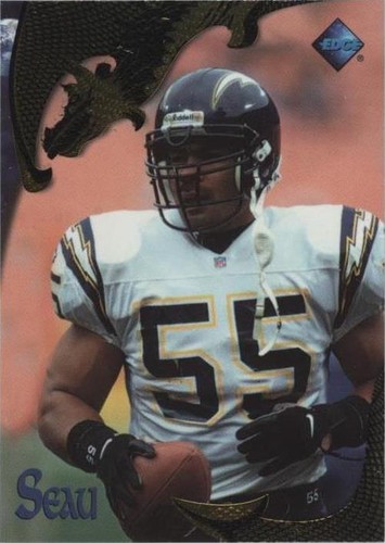 1997 Collector's Edge Excalibur Junior Seau #124