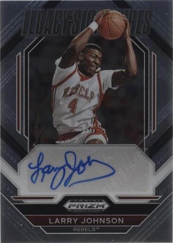 その他 LARRY JOHNSON auto 2020 XR Football - Larry Johnson Acclaimed Auto Blue #AA-LJ
