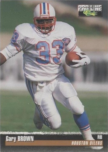 1995 Classic Pro Line Gary Brown #391