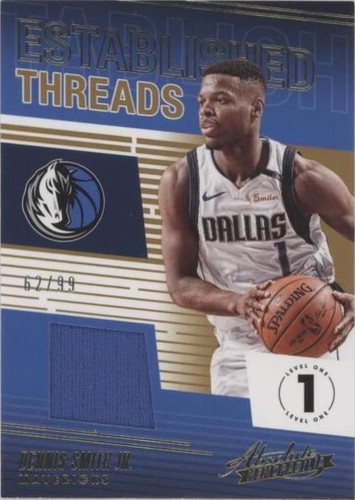 2018-19 Panini Absolute Memorabilia - Dennis Smith Jr. #ET-DSJ