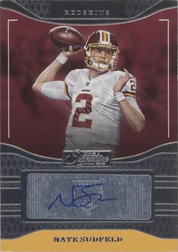 2016 Panini Donruss Signature Series Nate Sudfeld #250