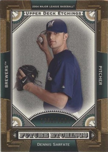2004 Upper Deck Etchings - Dennis Sarfate #101