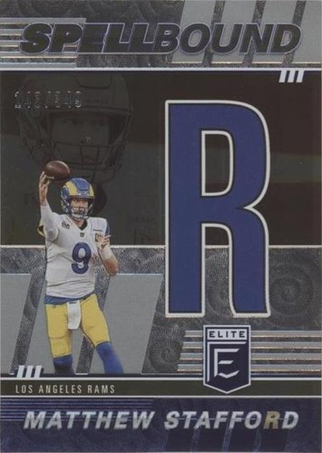 2022 Panini Donruss Elite Matthew Stafford #SB-MS7