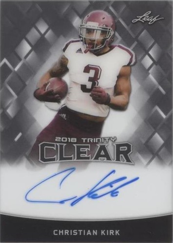 2018 Leaf Trinity Christian Kirk #CA-CK1