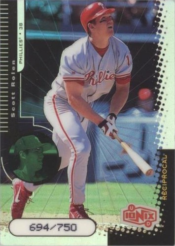 1999 Upper Deck Ionix - Scott Rolen #R46