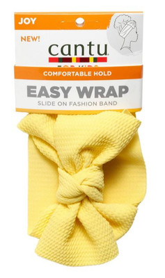 Cantu for Kids Textured Easy Wrap Slide On Fashion Band with Bow - Yellow