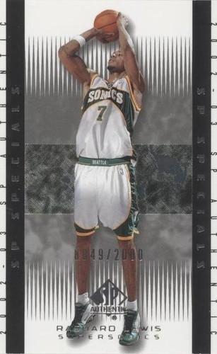 2002-03 SP Authentic - Rashard Lewis #109