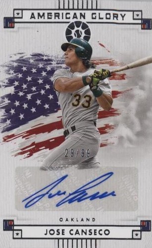 2024 Panini Boys of Summer - Jose Canseco #AGS-JC