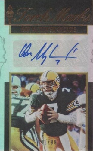 2019 Panini Passing the Torch Don Majkowski #TM-DMA