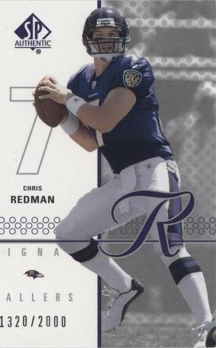 2002 SP Authentic Chris Redman #124