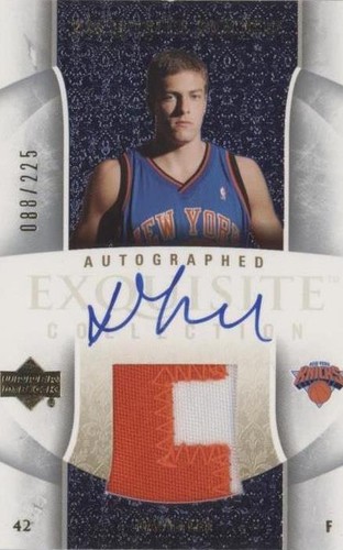 2005-06 Upper Deck Exquisite Collection - David Lee #69-AP