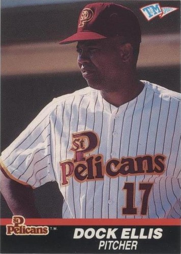 1989-90 T&M Senior Professional Baseball Association - Dock Ellis #33