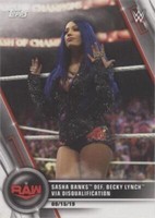 2020 Topps WWE Women's Division - Sasha Banks #84