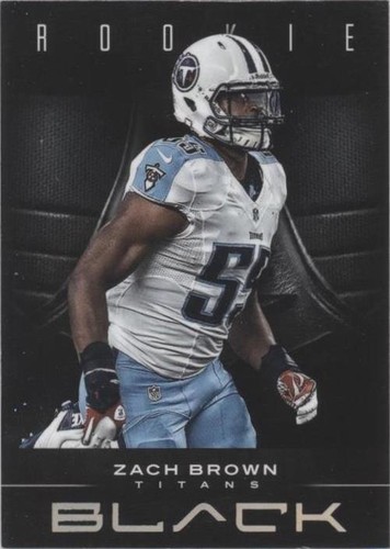 2012 Panini Black Zach Brown #200