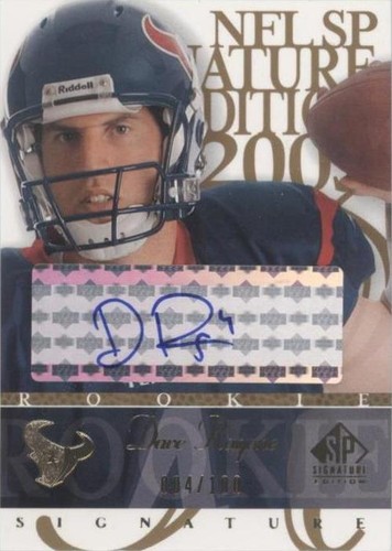 2003 SP Signature Edition Dave Ragone #RA