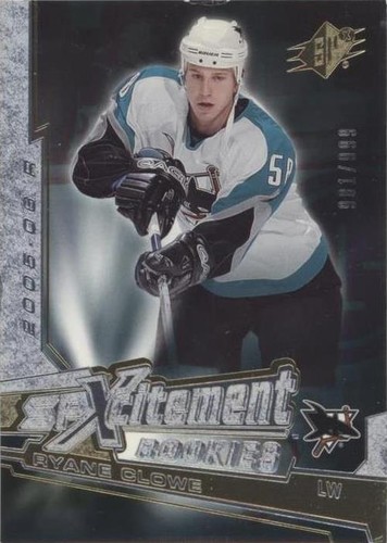 2005-06 SPx - Ryane Clowe #XR-RC