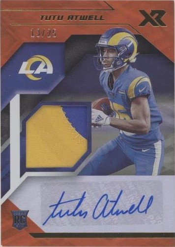 2021 Panini XR Tutu Atwell #RSA-TAT
