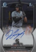 2023 Bowman Draft - Jacob Gonzalez #CDA-JGO