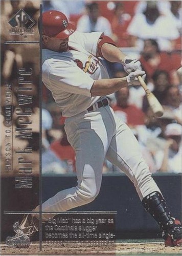 1999 SP Authentic - Mark McGwire #121