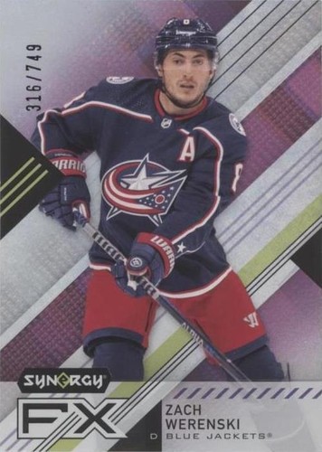 2021-22 Upper Deck Synergy - Zach Werenski #FX-ZW