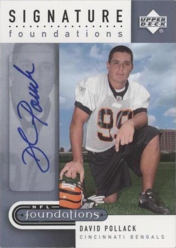 2005 Upper Deck NFL Foundations David Pollack #SF-DP