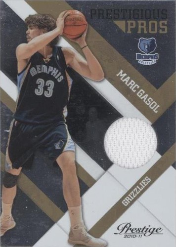 2010-11 Prestige - Marc Gasol #38