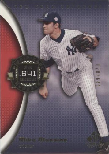 2004 SP Game Used Patch - Mike Mussina #78