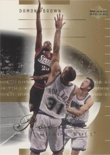 2001-02 Upper Deck Honor Roll - Damone Brown #119