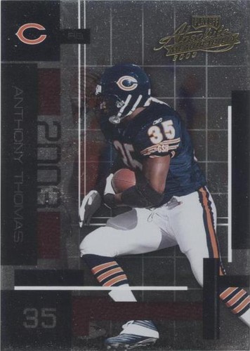 2003 Playoff Absolute Memorabilia Anthony Thomas #61