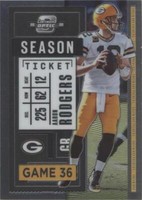 2020 Panini Contenders Optic Aaron Rodgers #21