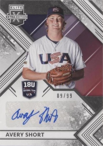2018 Panini Elite Extra Edition - Avery Short #18U-AS