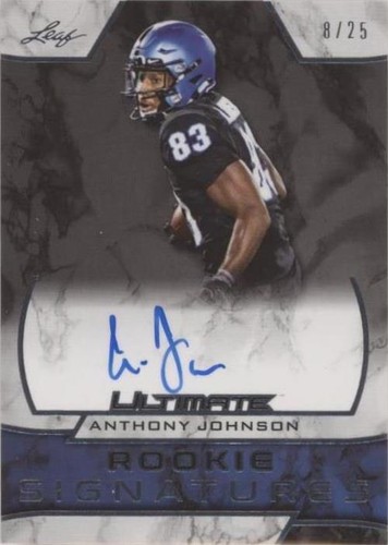 2019 Leaf Ultimate Anthony Johnson #URS-AJ1