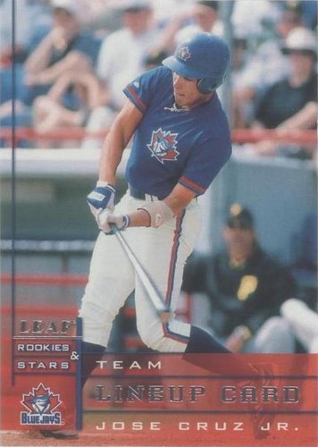 1998 Leaf Rookies & Stars - Jose Cruz Jr. #180