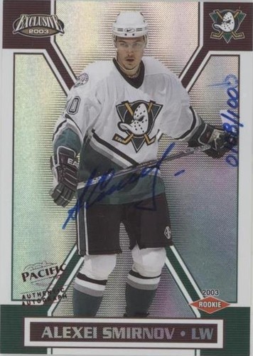 2002-03 Pacific Exclusive - Alexei Smirnov #194