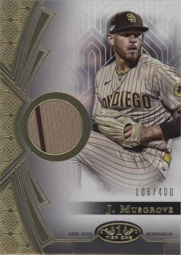 2023 Topps Tier One - Joe Musgrove #T1R-JMU