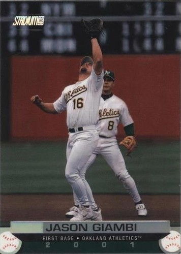 2001 Topps Stadium Club - Jason Giambi #132