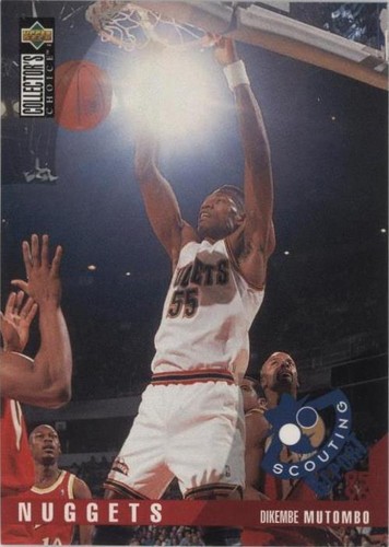 1995-96 Upper Deck Collector's Choice - Dikembe Mutombo #327