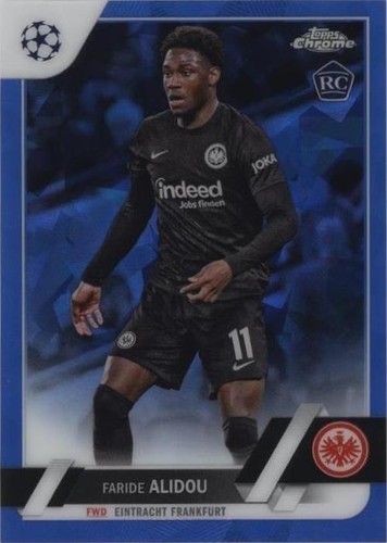2022-23 Topps Chrome Sapphire Edition UEFA Club Competitions Faride Alidou #35