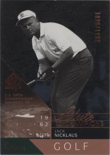 2003 SP Authentic - Jack Nicklaus #76