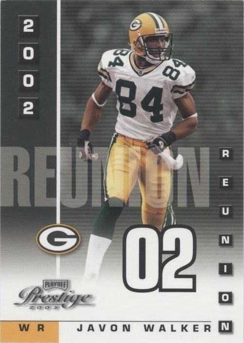 2003 Playoff Prestige Javon Walker #R-12