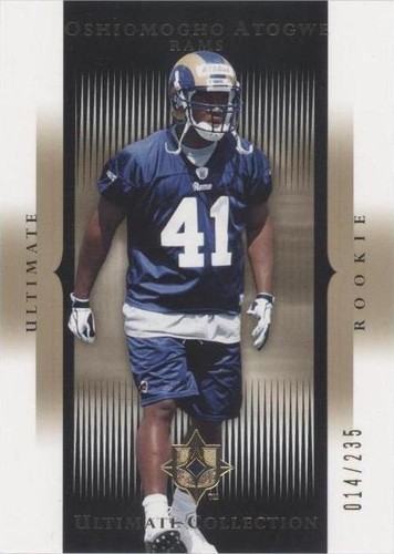 2005 Ultimate Collection O.J. Atogwe #164