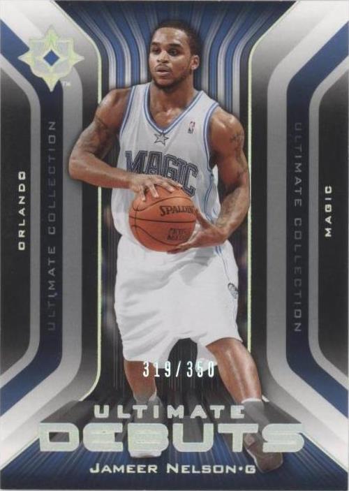2004-05 Ultimate Collection - Jameer Nelson #UD20