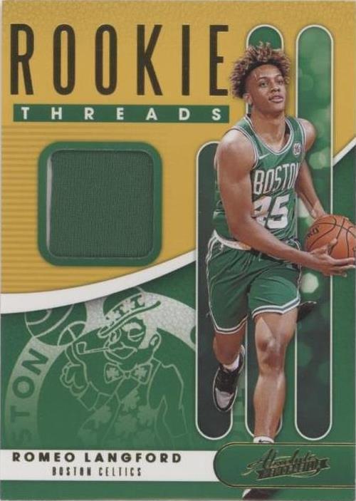 2019-20 Panini Absolute Memorabilia - Romeo Langford #RT-RLF