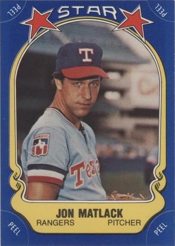 1981 Fleer Star Stickers - Jon Matlack #51