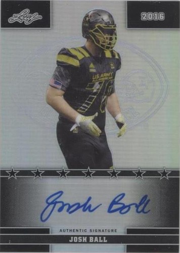 2016 Leaf U.S. Army All-American Bowl Josh Ball #60