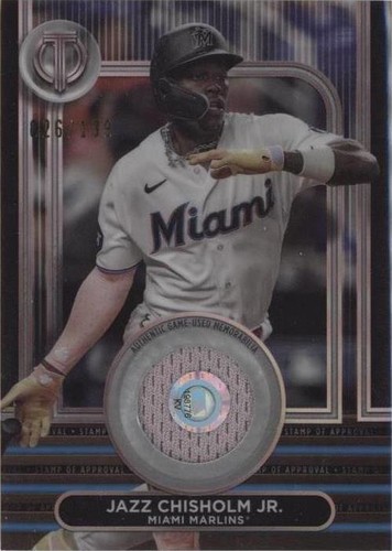 2024 Topps Tribute - Jazz Chisholm #SOA-JC