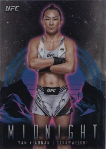 2024 Topps Midnight UFC - Yan Xiaonan #90