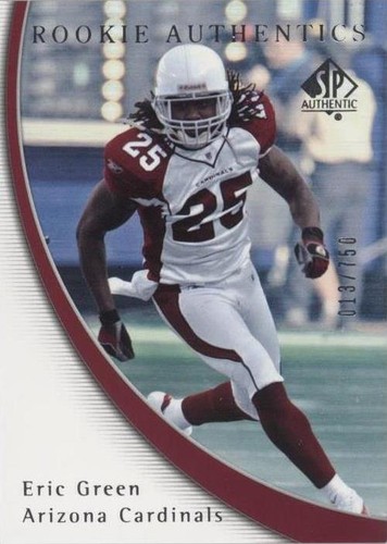 2005 SP Authentic Eric Green #122